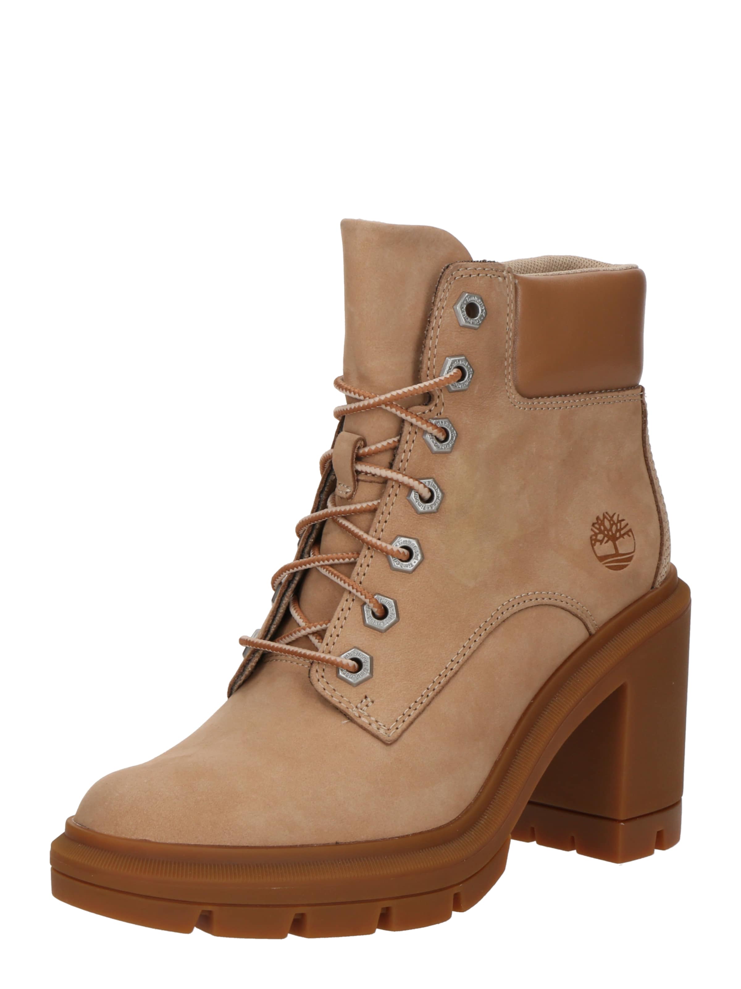 TIMBERLAND Μποτάκι με κορδόνια σε μπεζ: μπροστά