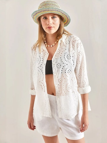 Bianco Lucci - Blusa em branco