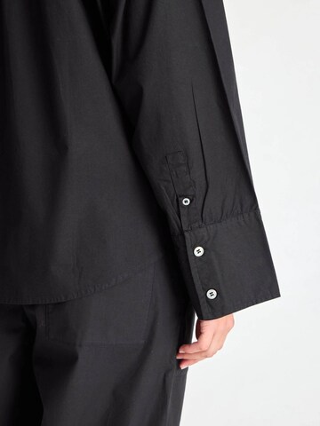 Gai+Lisva Blouse 'Flora' in Zwart