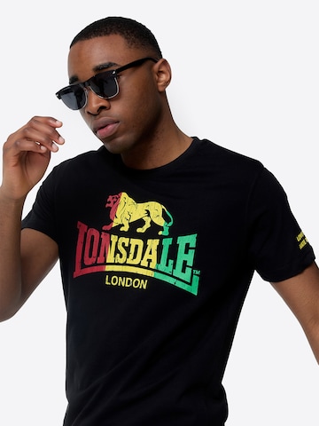 LONSDALE Shirt 'Freedom' in Zwart