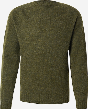 zaļš NORSE PROJECTS Džemperis 'Birnir': no priekšpuses