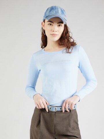 UNITED COLORS OF BENETTON Shirt in Blue: front