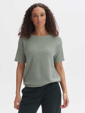 OPUS Sweatshirt 'Gizapi' in Green: front
