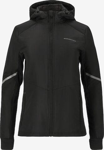 ENDURANCE Athletic Jacket 'Princey' in Black: front