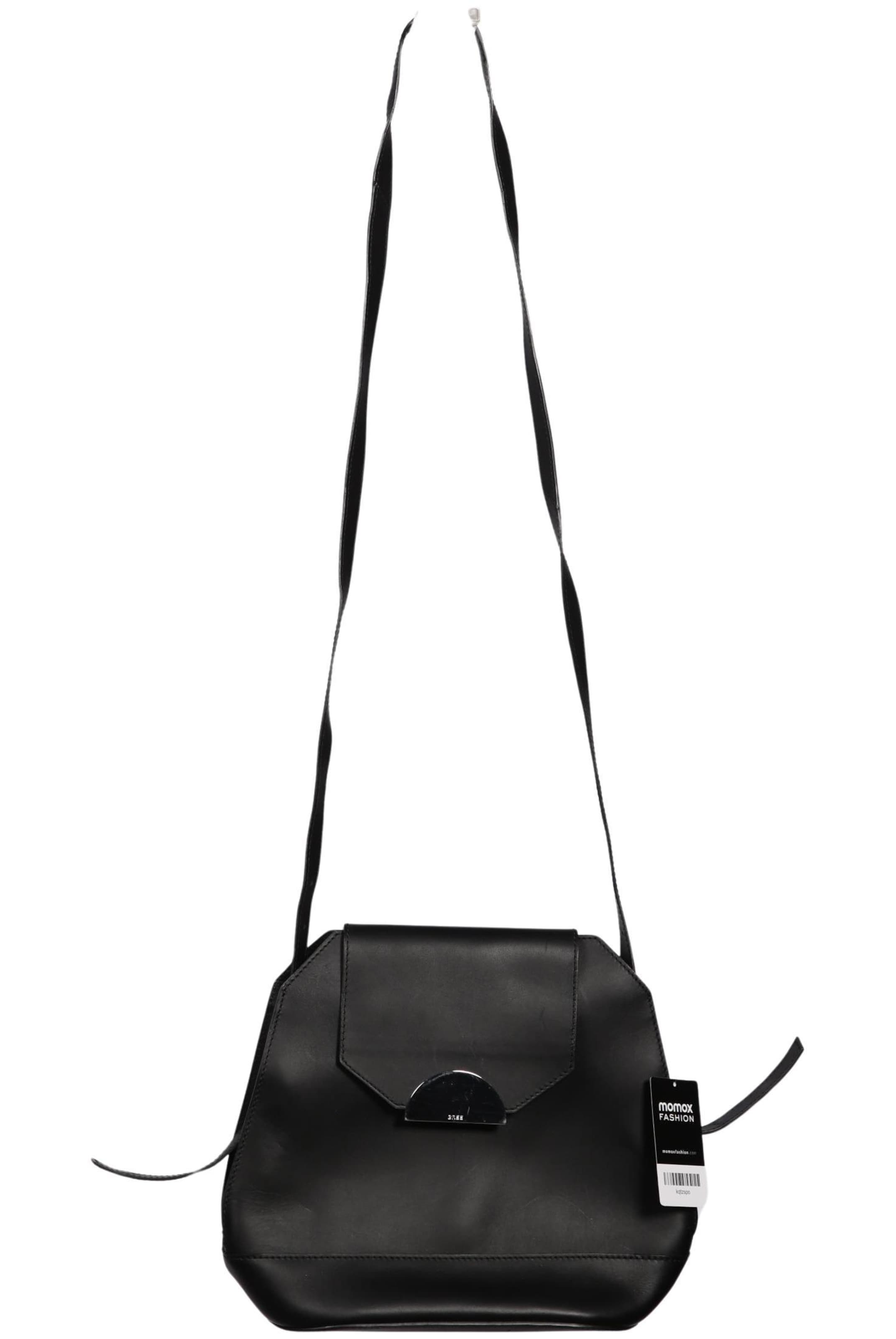 BREE Handtasche gross Leder One Size in Schwarz: Vorderseite