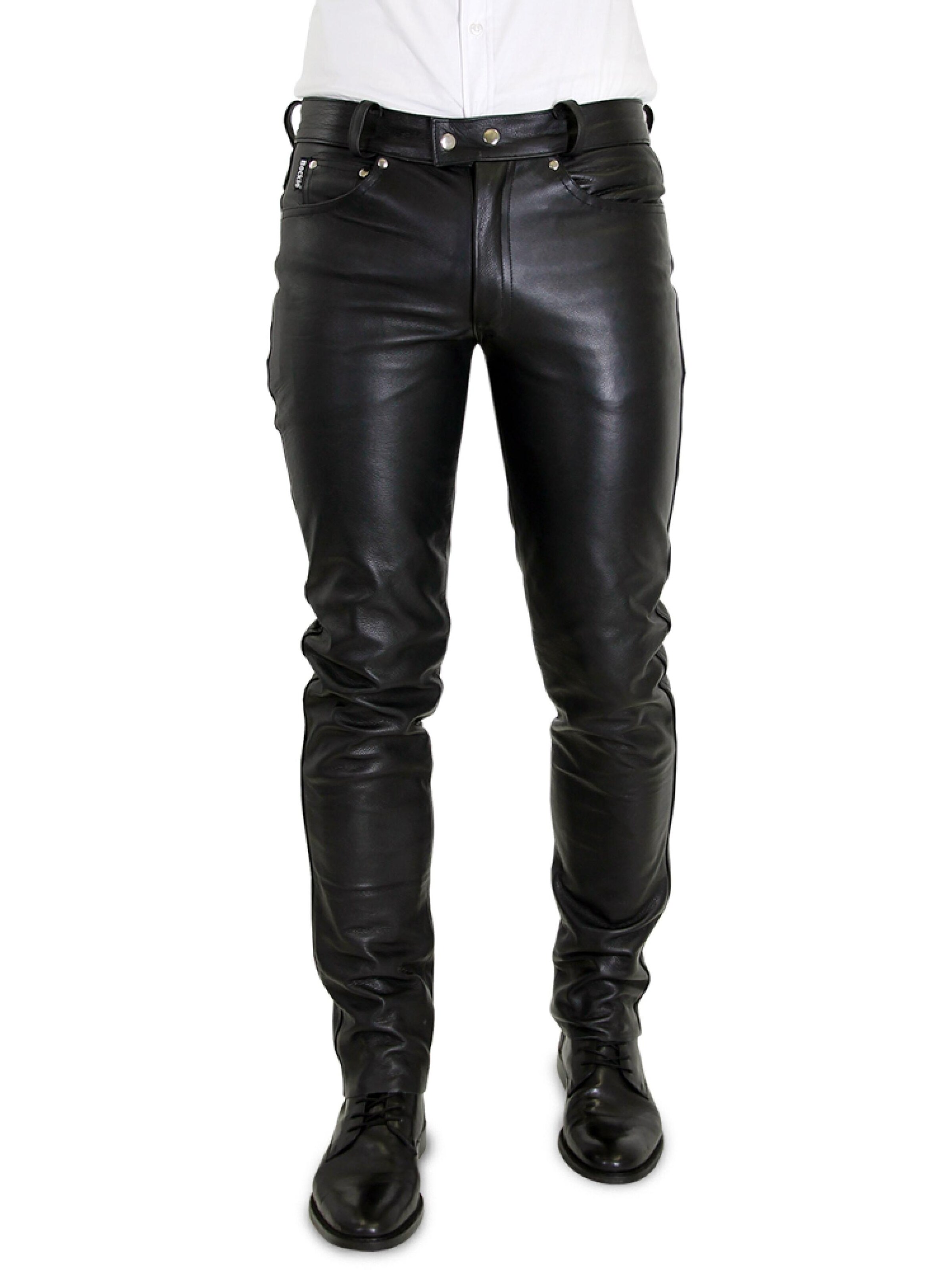 BOCKLE Skinny Hose‌‌ in Schwarz: Vorderseite