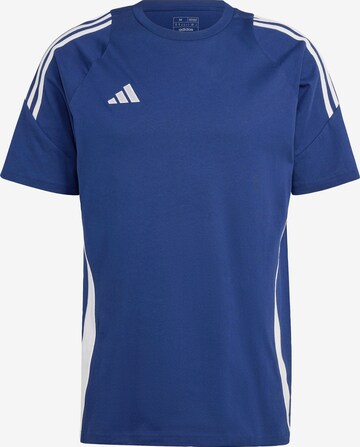 T-Shirt fonctionnel 'Tiro 24' ADIDAS PERFORMANCE en bleu : devant