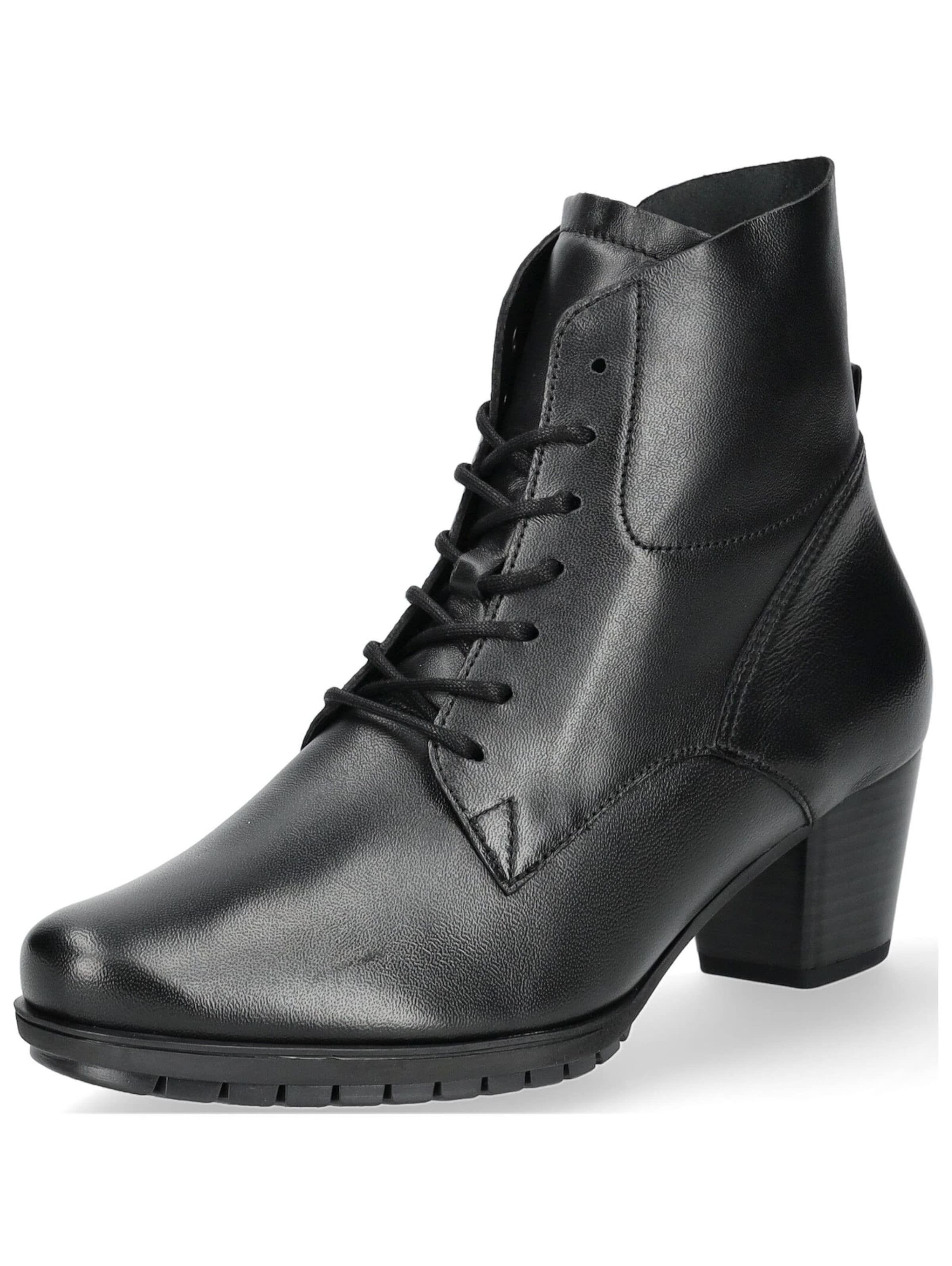 GABOR Veterlaarsjes in Zwart: voorkant