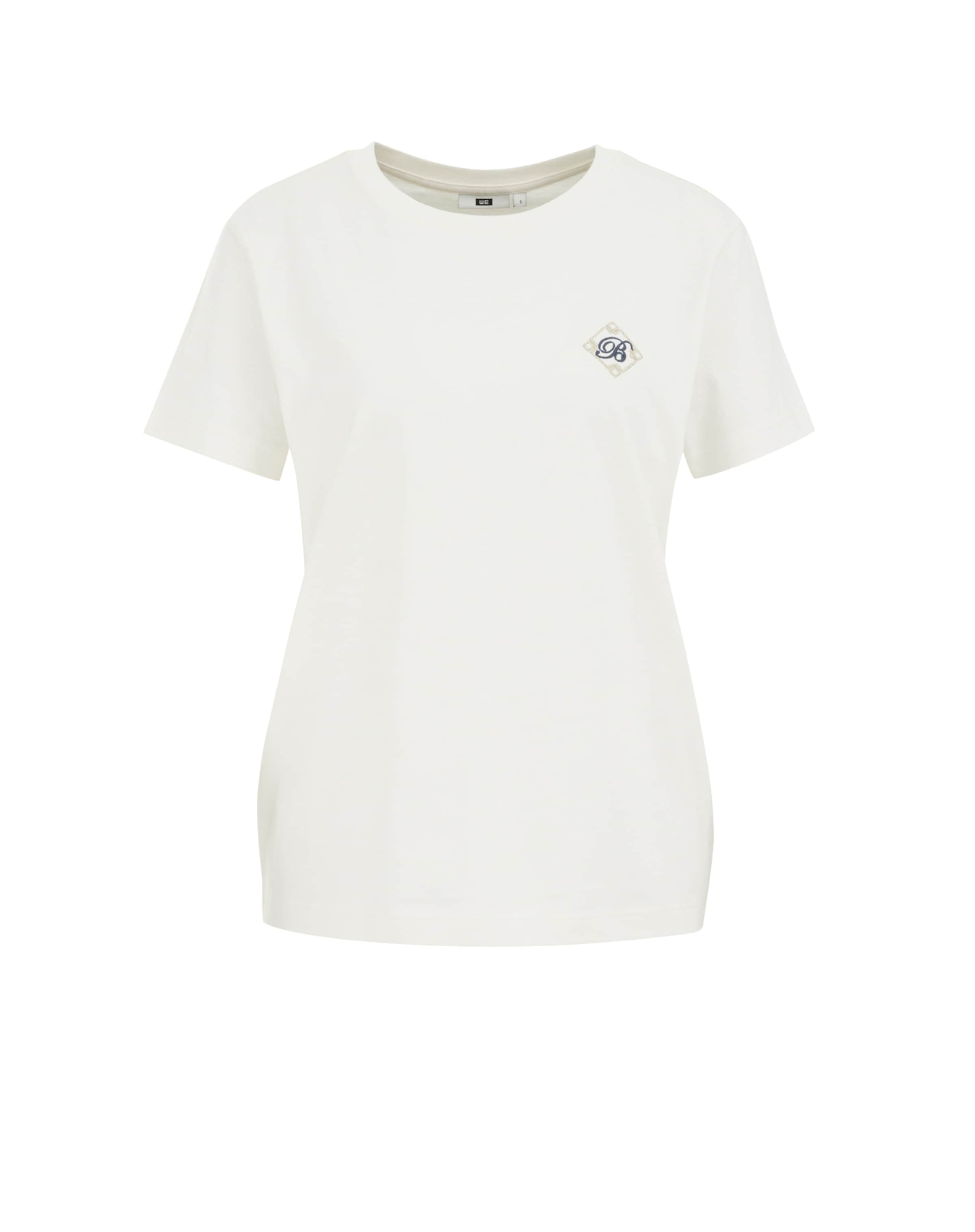 Tricou de la WE Fashion pe alb: față