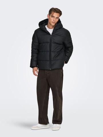 Only & Sons Between-season jacket 'MICHAEL' in Black