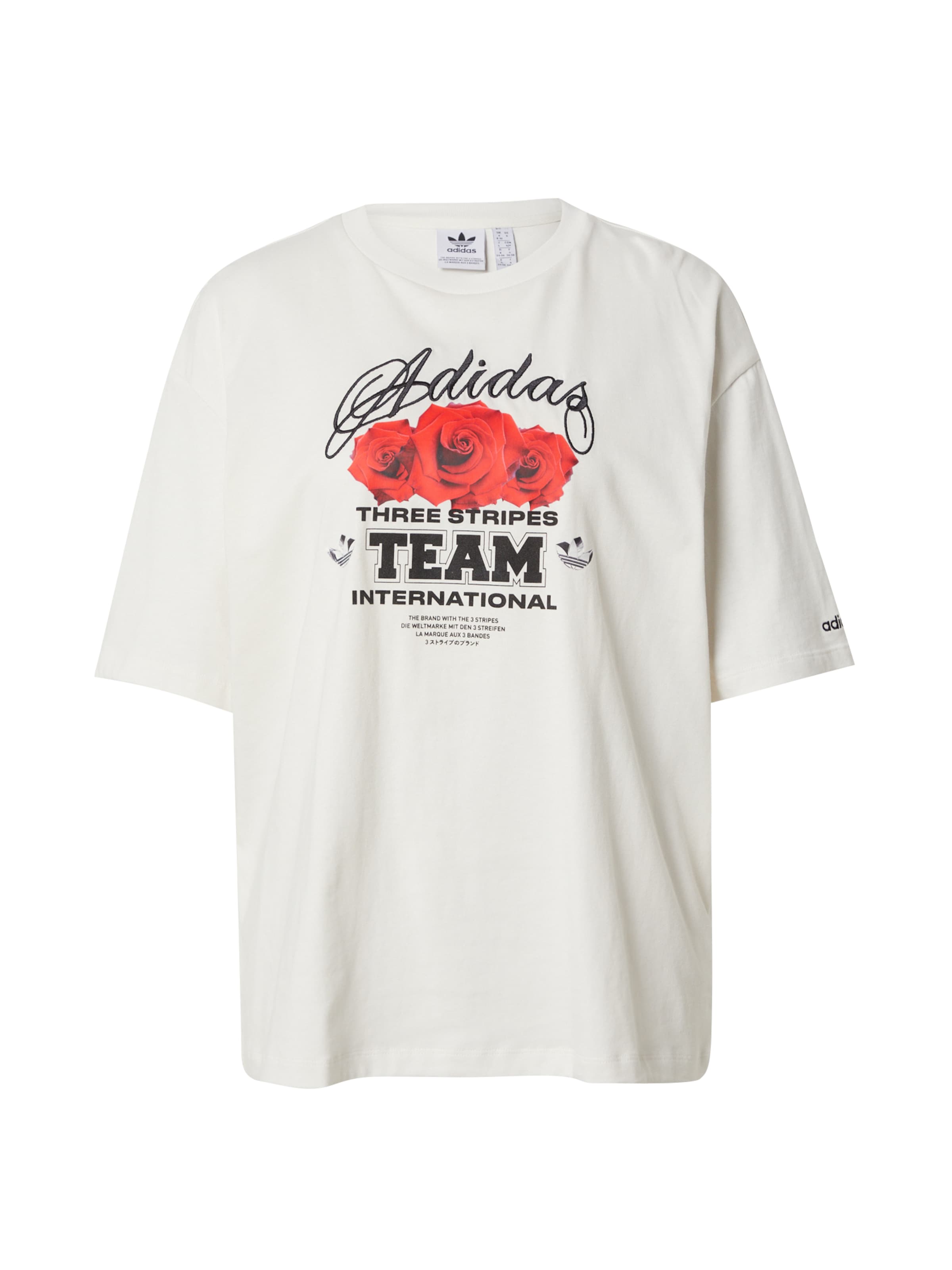 ADIDAS ORIGINALS Póló - fehér: elől