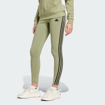 ADIDAS SPORTSWEAR Skinny Sportbroek 'Future Icons' in Groen: voorkant