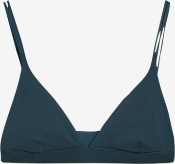 ARMEDANGELS Triangle Bra in Blue: front