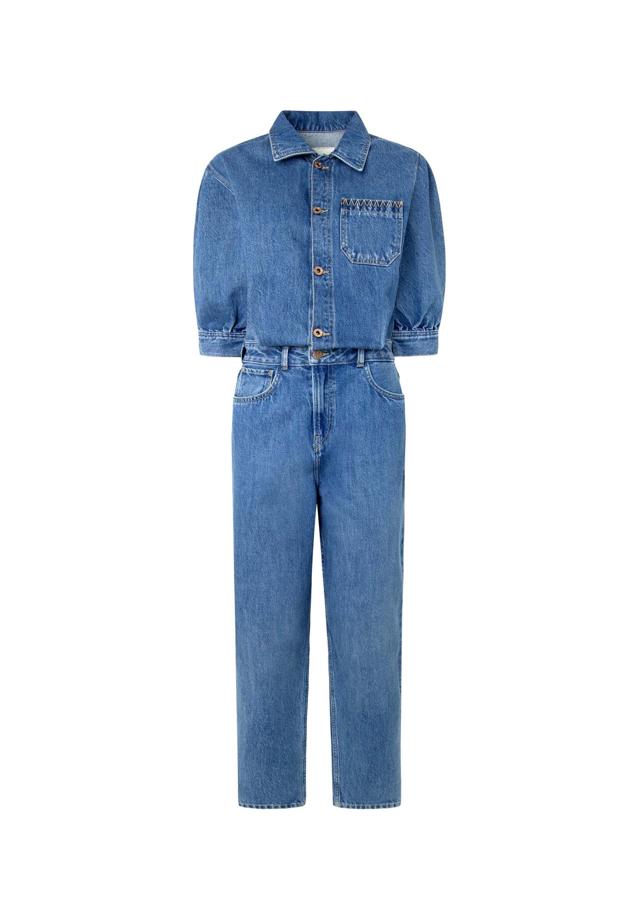 Pepe Jeans Jumpsuit JANE in Blue Denim ABOUT YOU