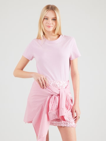 QS Shirt in Roze: voorkant