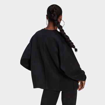 ADIDAS ORIGINALS Fleecejakke 'Loungewear' i svart