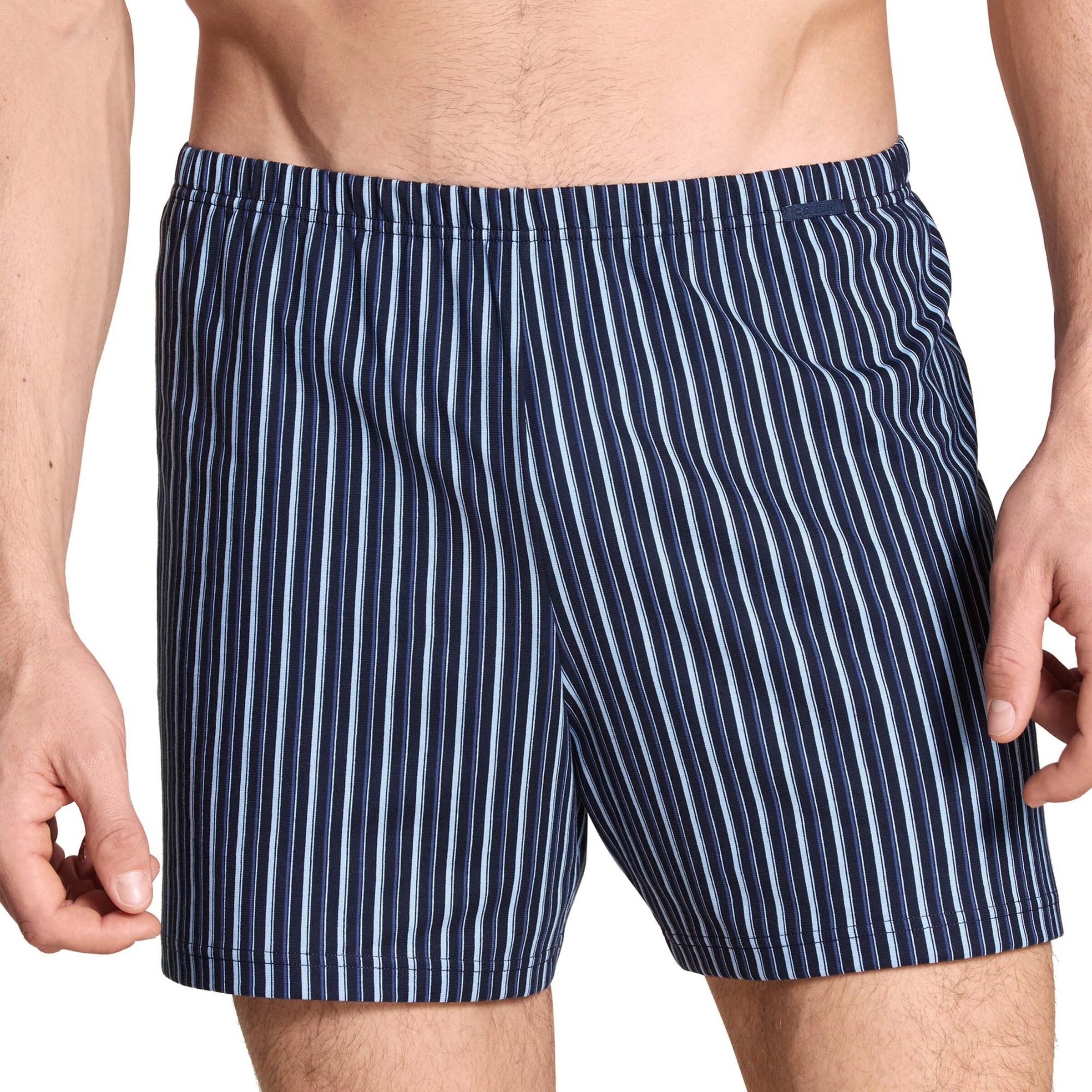 Boxer 'Prints Benefits' di CALIDA in blu