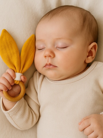 Bijou 'Teething' PAPATE en jaune