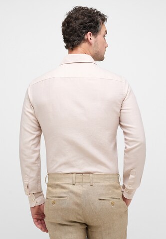 ETERNA Slim Fit Hemd in Beige