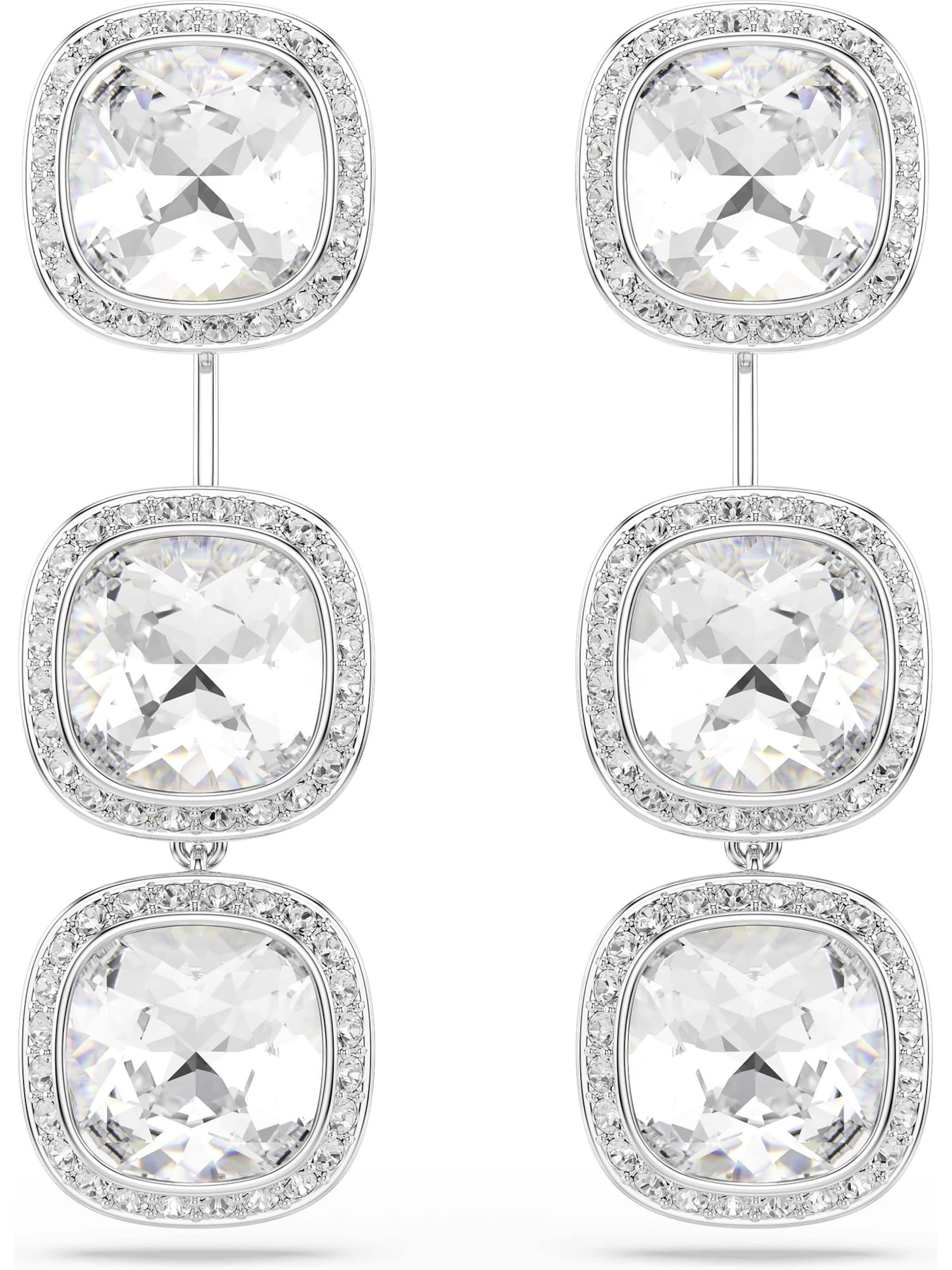 Swarovski Ohrringe in One Size in weiß, Produktansicht