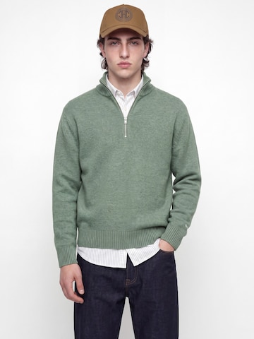 Pull-over 'JORNORREBRO' JACK & JONES en vert : devant