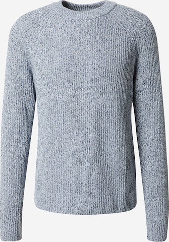 Abercrombie & Fitch - Pullover 'MARLED' em azul: frente