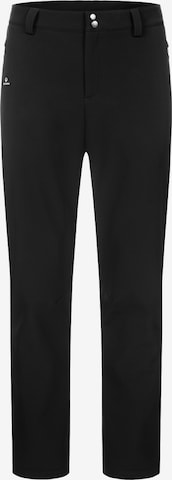 Regular Pantalon outdoor GIESSWEIN en noir : devant