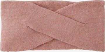 Bandeau 'Debbie' PIECES en rose : devant