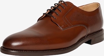Henry Stevens Lace-Up Shoes 'Marshall CD' in Brown: front