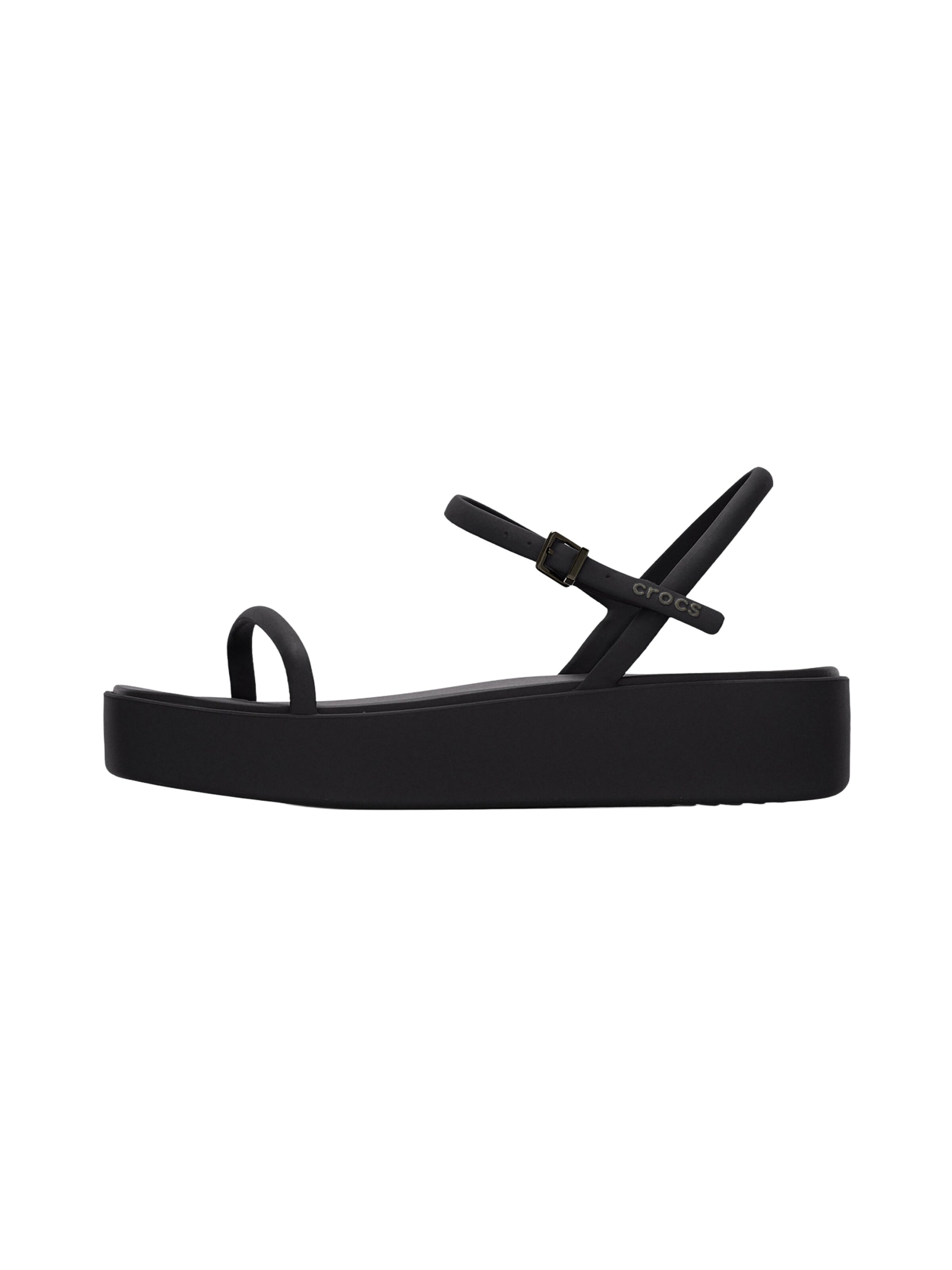 Crocs Strap Sandals 'Miami' in Black: front