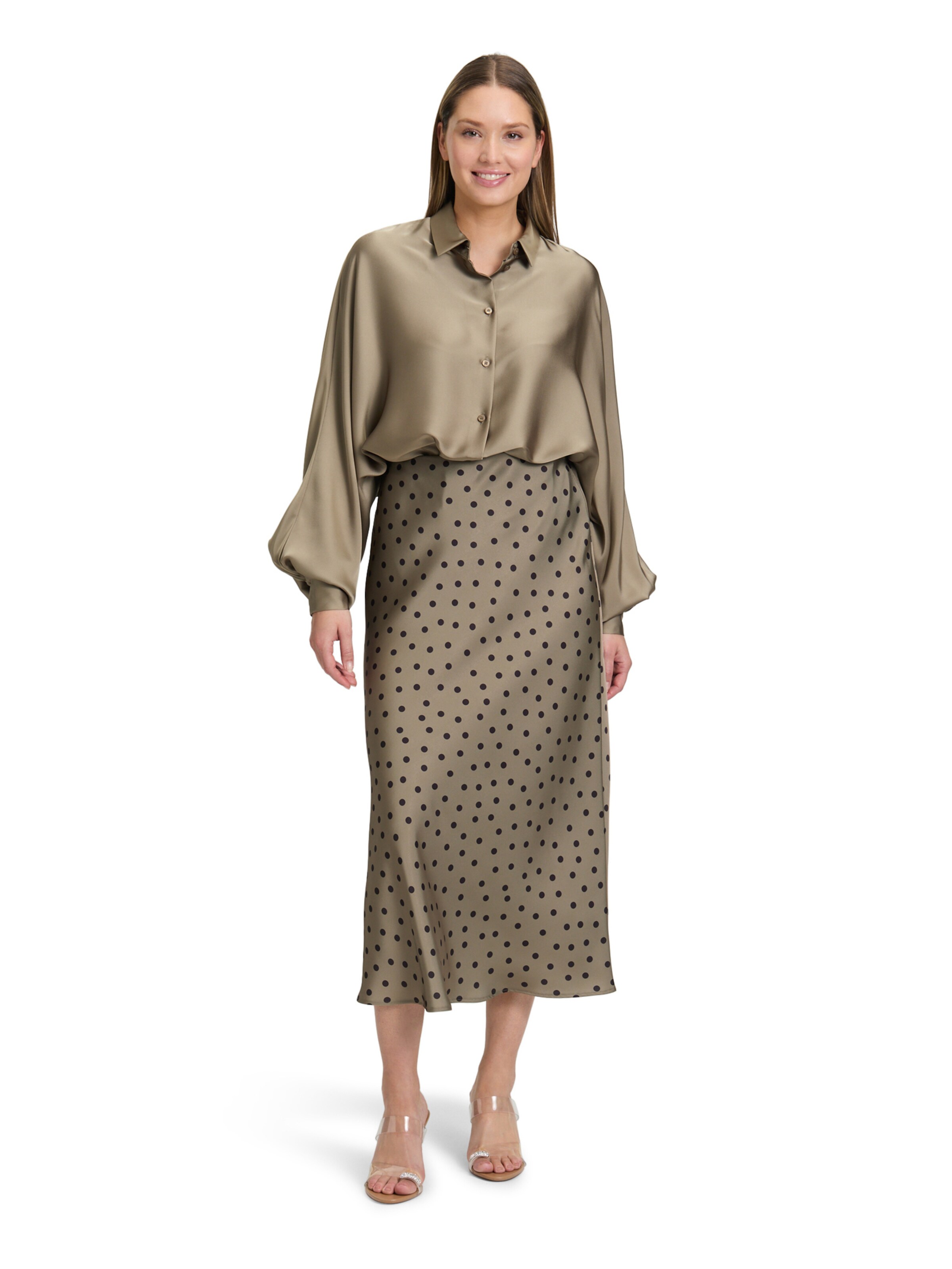 Chemisier Vera Mont en marron