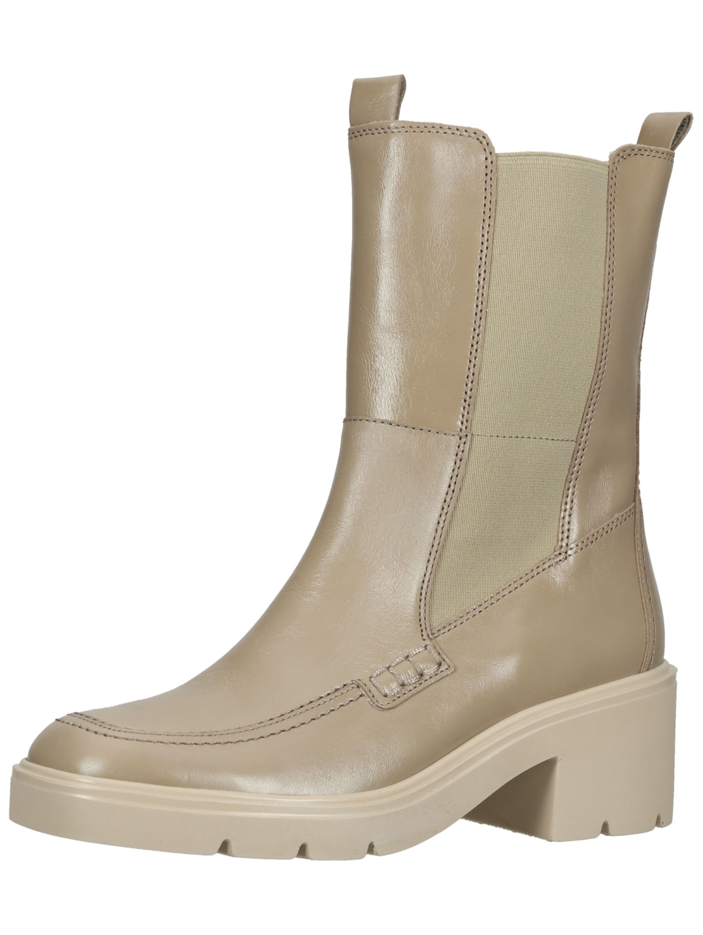 GABOR Chelsea Boots in Beige: Vorderseite
