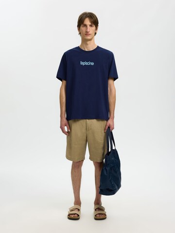 SELECTED Shirt in Blauw