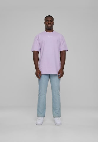 Karl Kani - Camisa 'Essential' em roxo