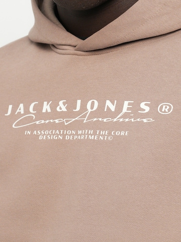 JACK & JONES Tréning póló 'JCOPOINT' - barna