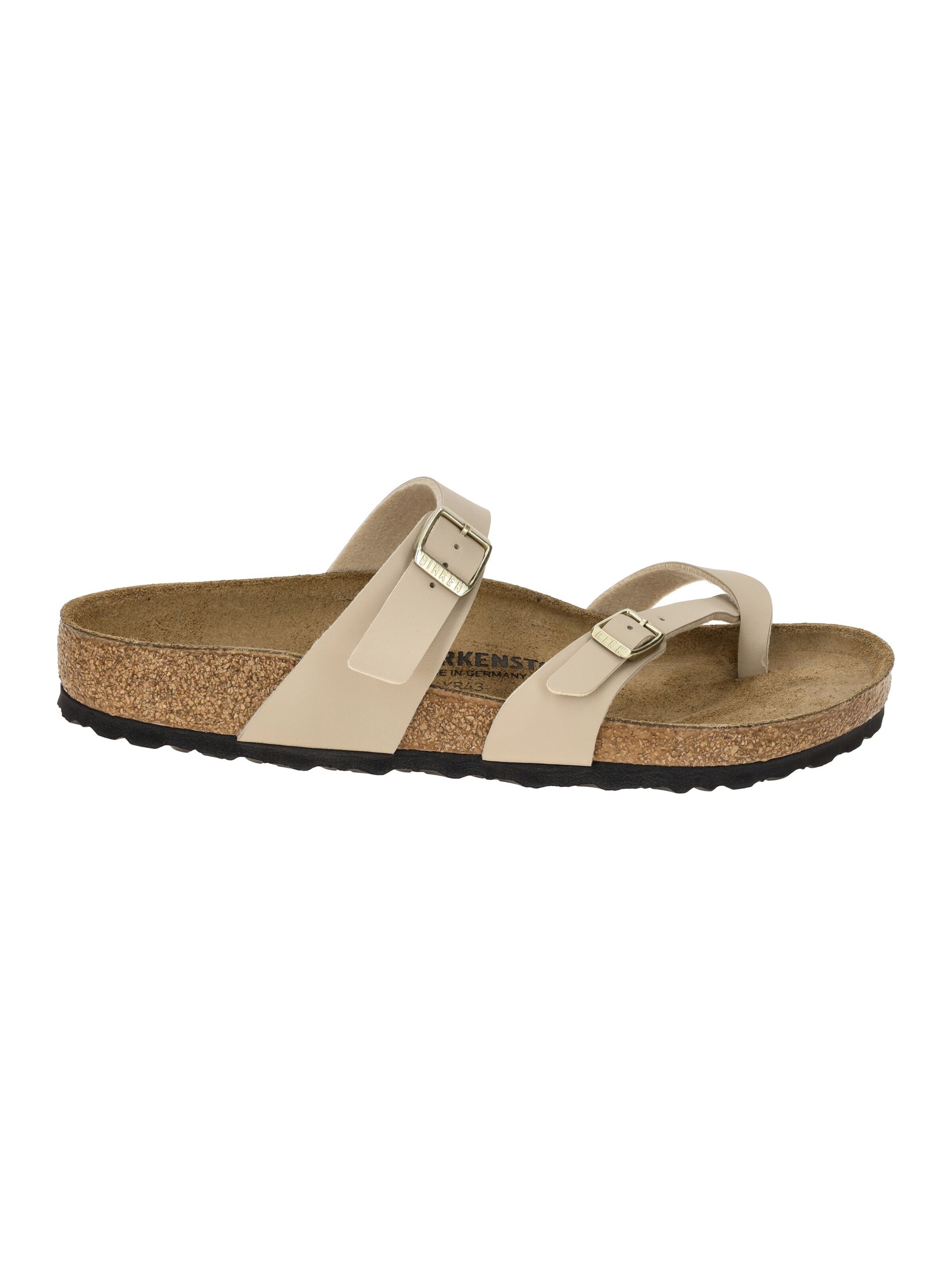BIRKENSTOCK Pantolette 'Mayari' in Beige