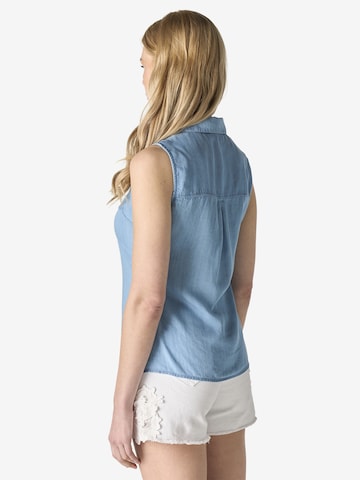 KOROSHI Blus i blå