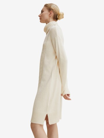 TOM TAILOR Knitted dress in Beige
