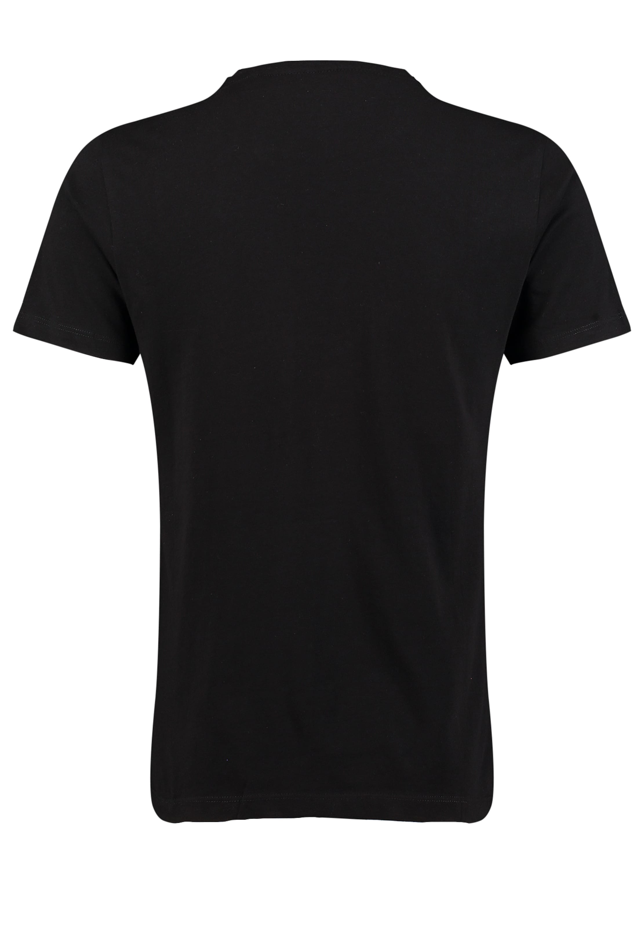 Tricou 'Pimp Tiger' de la Key Largo pe negru