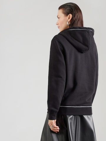 Karl Lagerfeld Sweatjacke in Schwarz: Rückseite