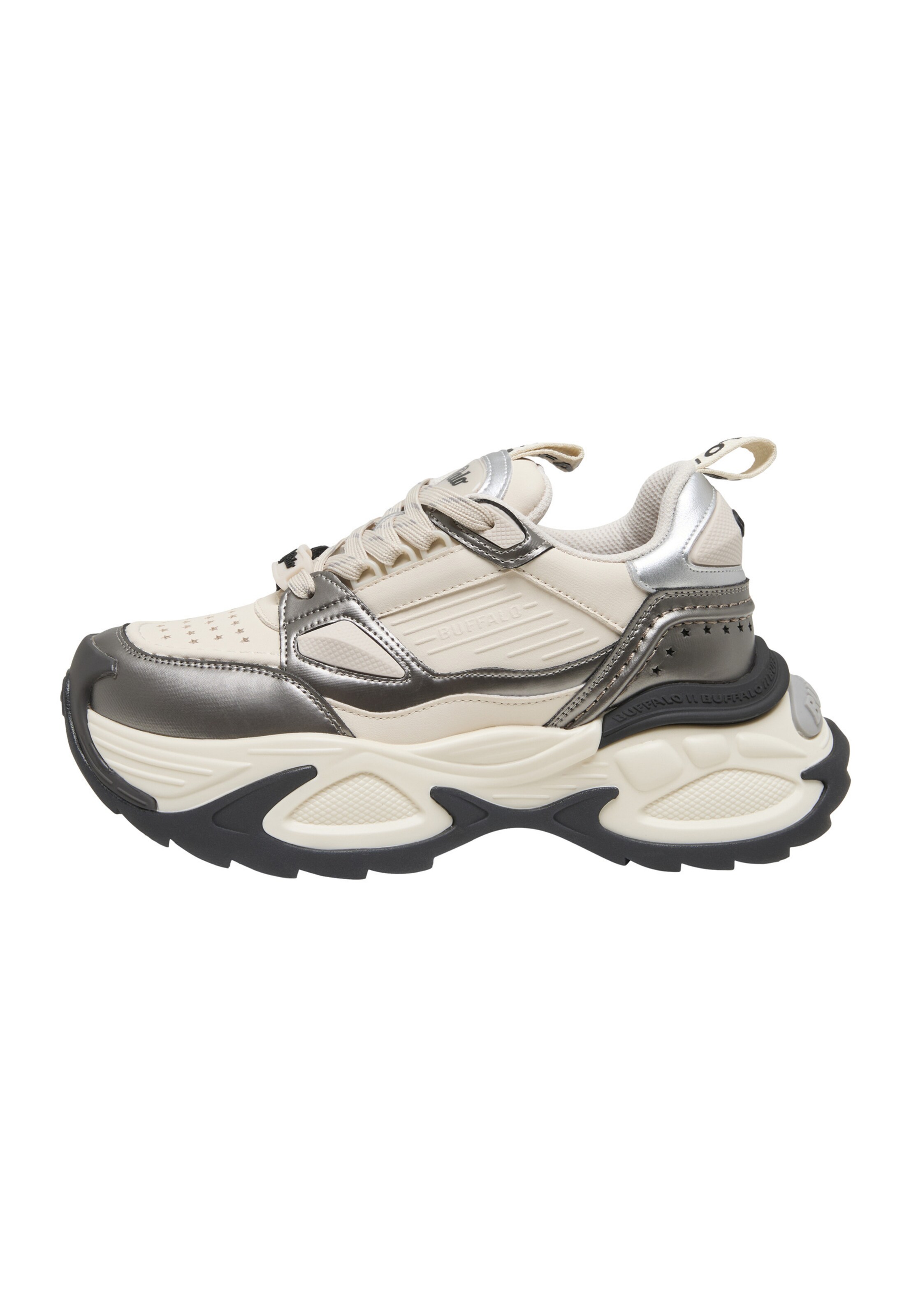 BUFFALO Platform trainers 'Drive' in Beige: front