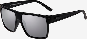 LE SPECS Solglasögon 'Dirty Magic' i svart: framsida