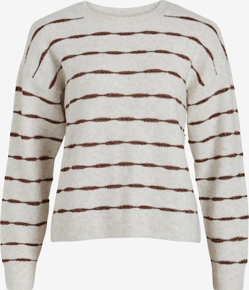 Pull-over 'PLATINA' VILA en blanc : devant