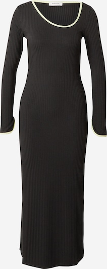 Megzta suknelė 'Faiz' iš modström, spalva – pastelinė geltona / tamsiai žalia, Prekių apžvalga