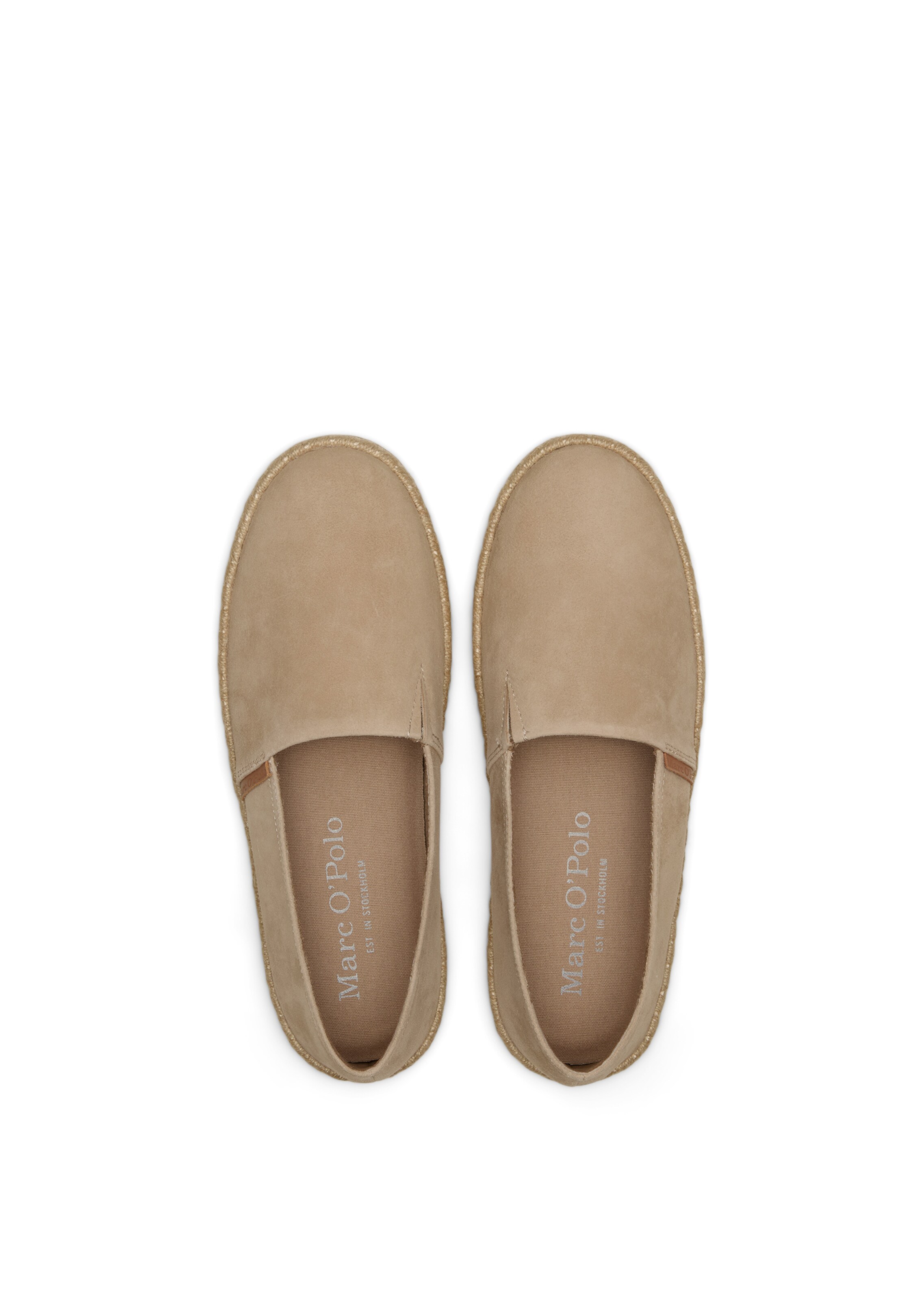Marc O'Polo Espadrilles 'Jerry' in Brown: top