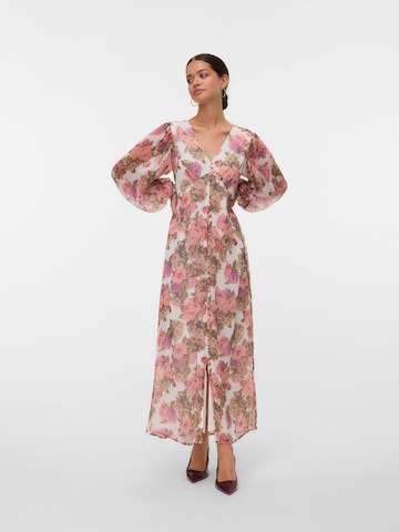 VERO MODA Jurk 'VMSmilla' in Wit: voorkant