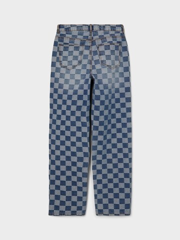 LMTD Loose fit Jeans 'Checkizza' in Blue