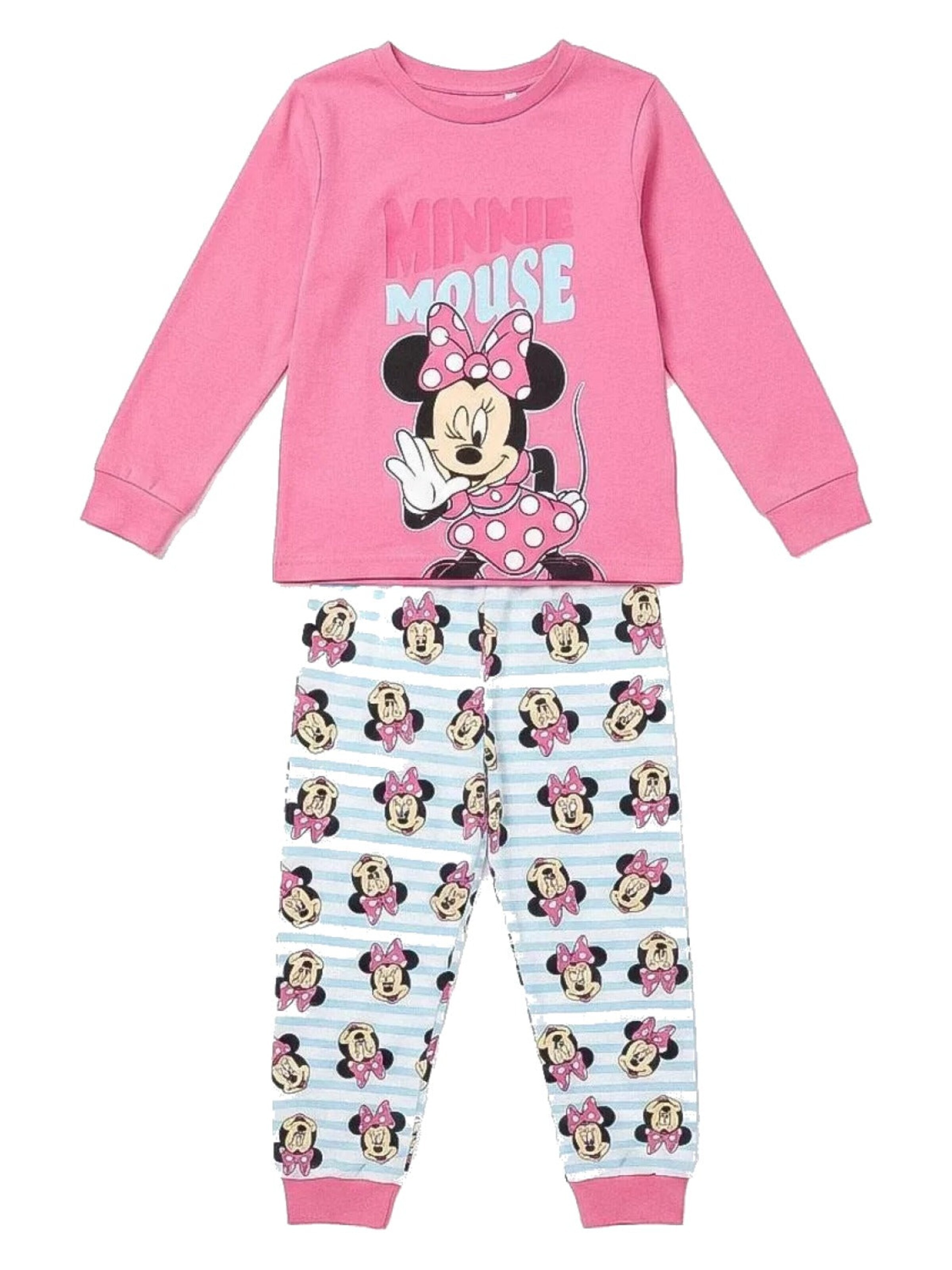 DISNEY Pajamas 'Disney Minnie Mouse' in Pink: front