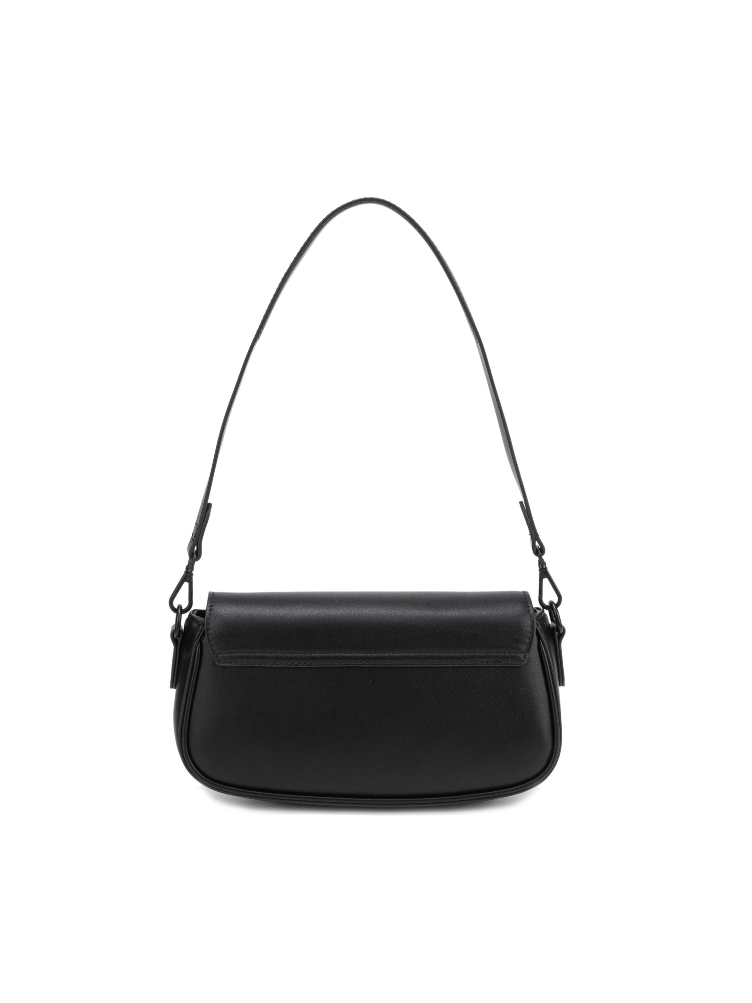 Borsa a spalla 'Borsa a Spalla Baguette David Jones Ecopelle con Chiusura Magnetica' di David Jones in nero