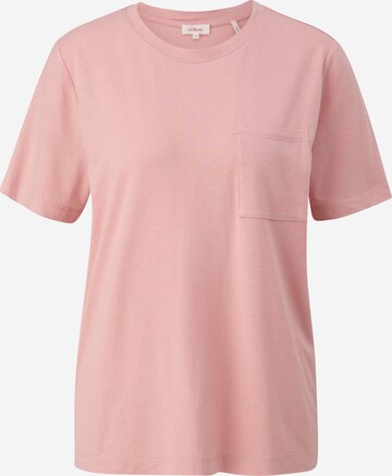 T-shirt s.Oliver en rose : devant